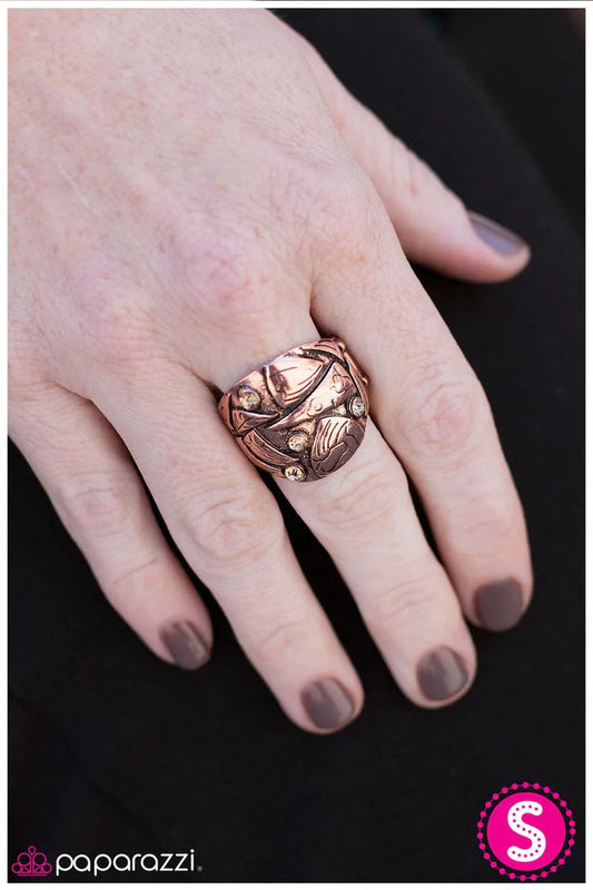 Paparazzi Ring ~ Piece It All Together - Copper