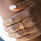 Very Vogue - Gold - Paparazzi Ring Image