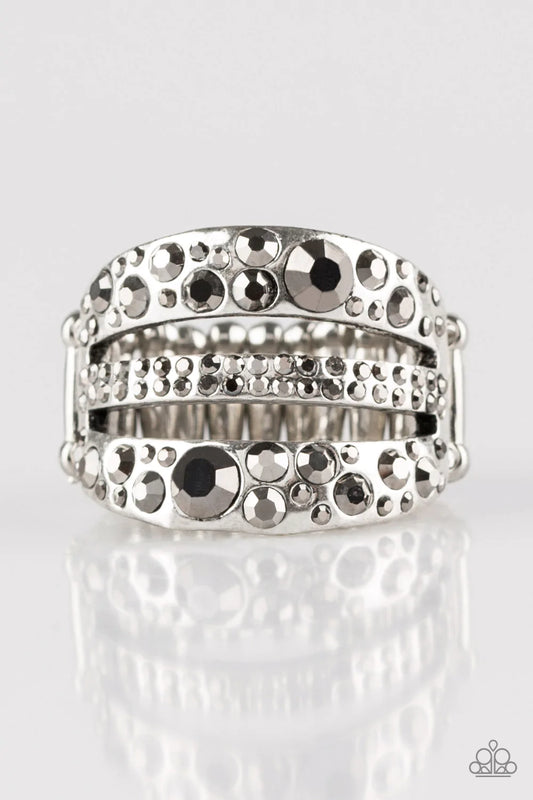 Paparazzi Ring ~ Stacks On Stacks On Stacks - Silver