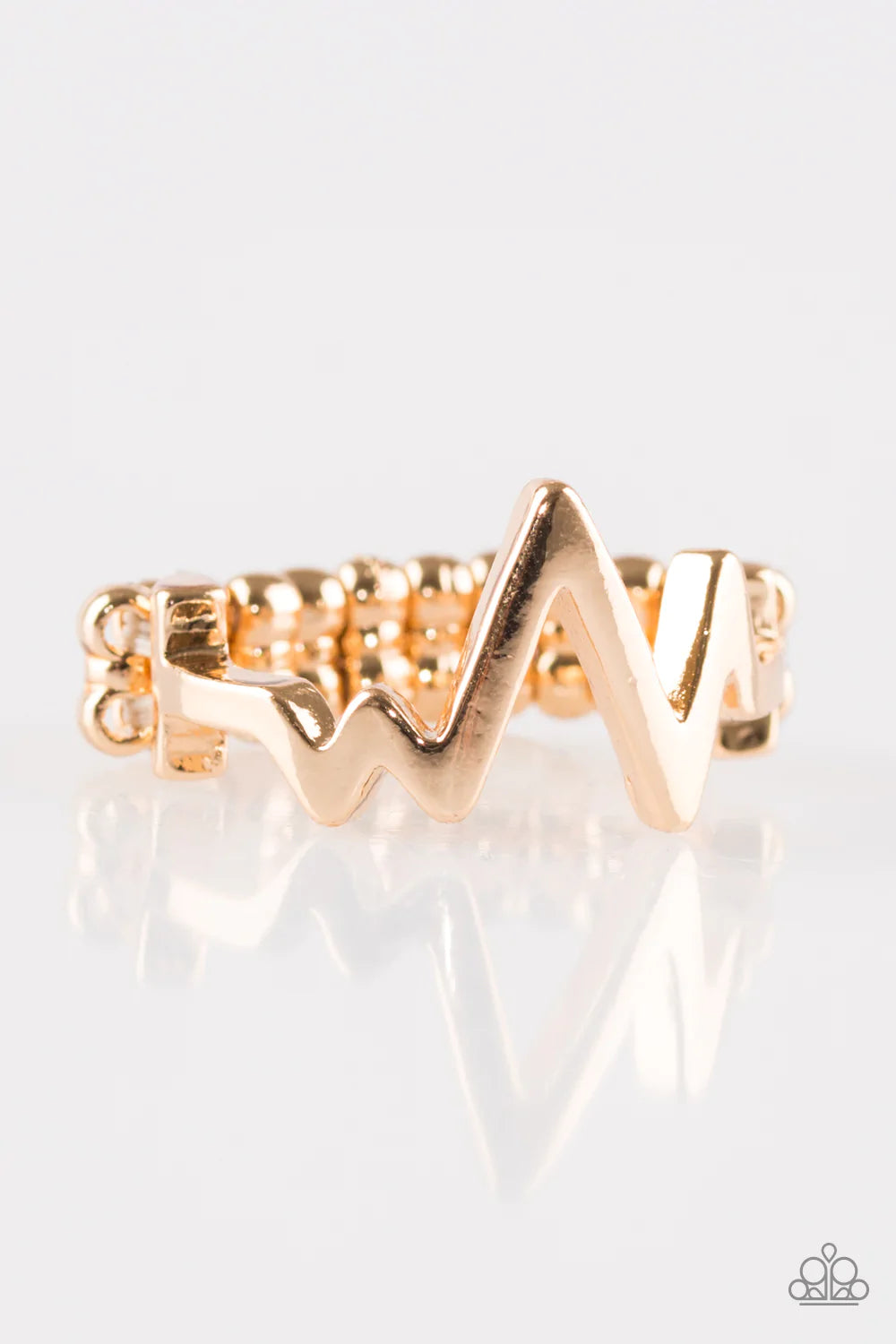 Paparazzi Ring ~ Check My Pulse - Gold