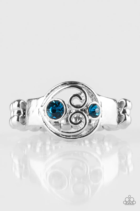 Anillo Paparazzi ~ Oceanic Bliss - Azul