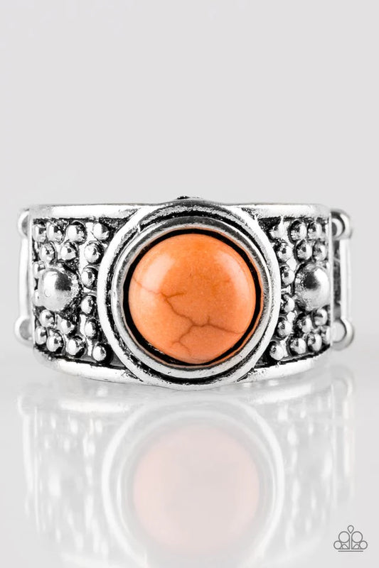 Paparazzi Ring ~ Summer Oasis - Orange