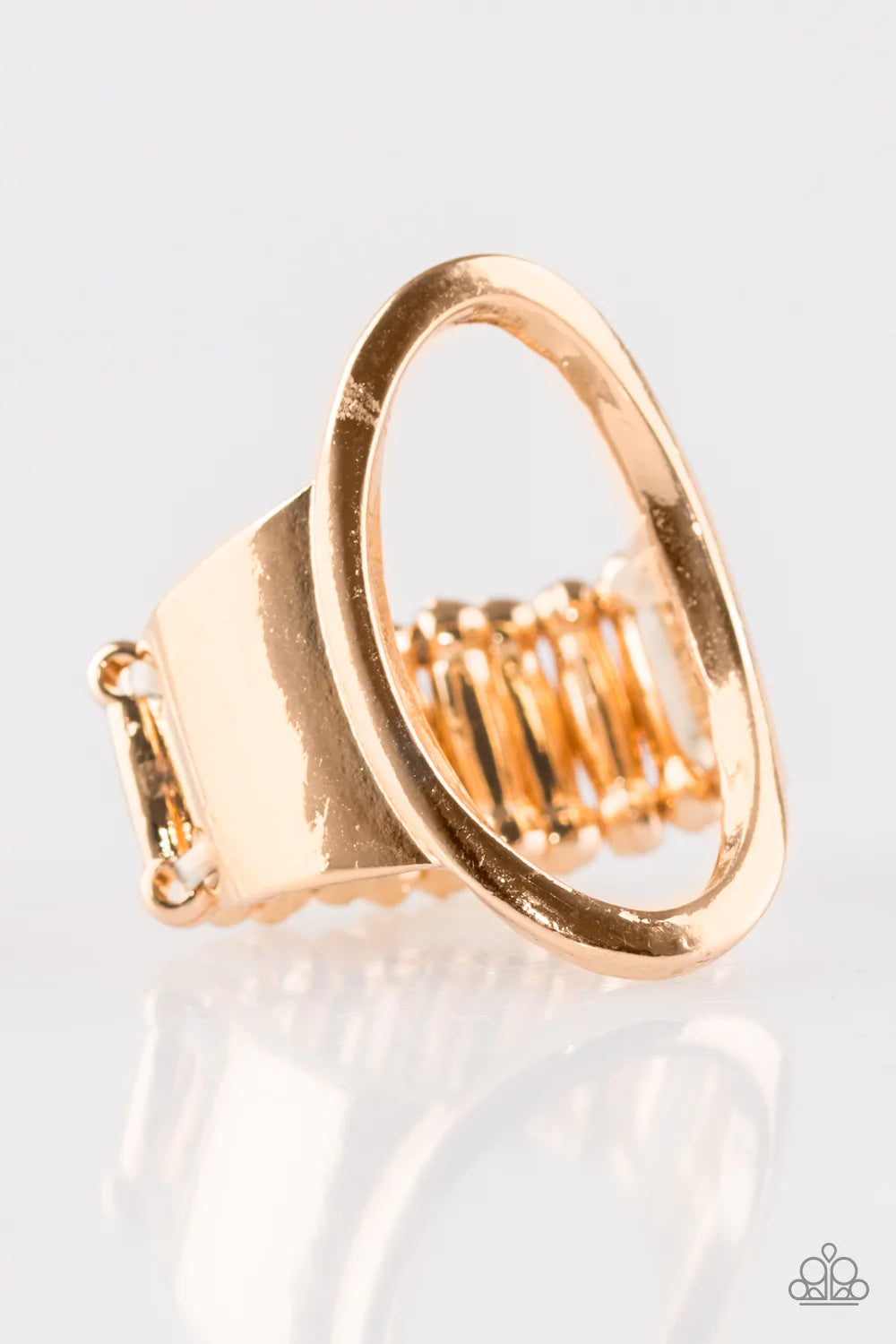 Paparazzi Ring ~ A One-Up - Gold
