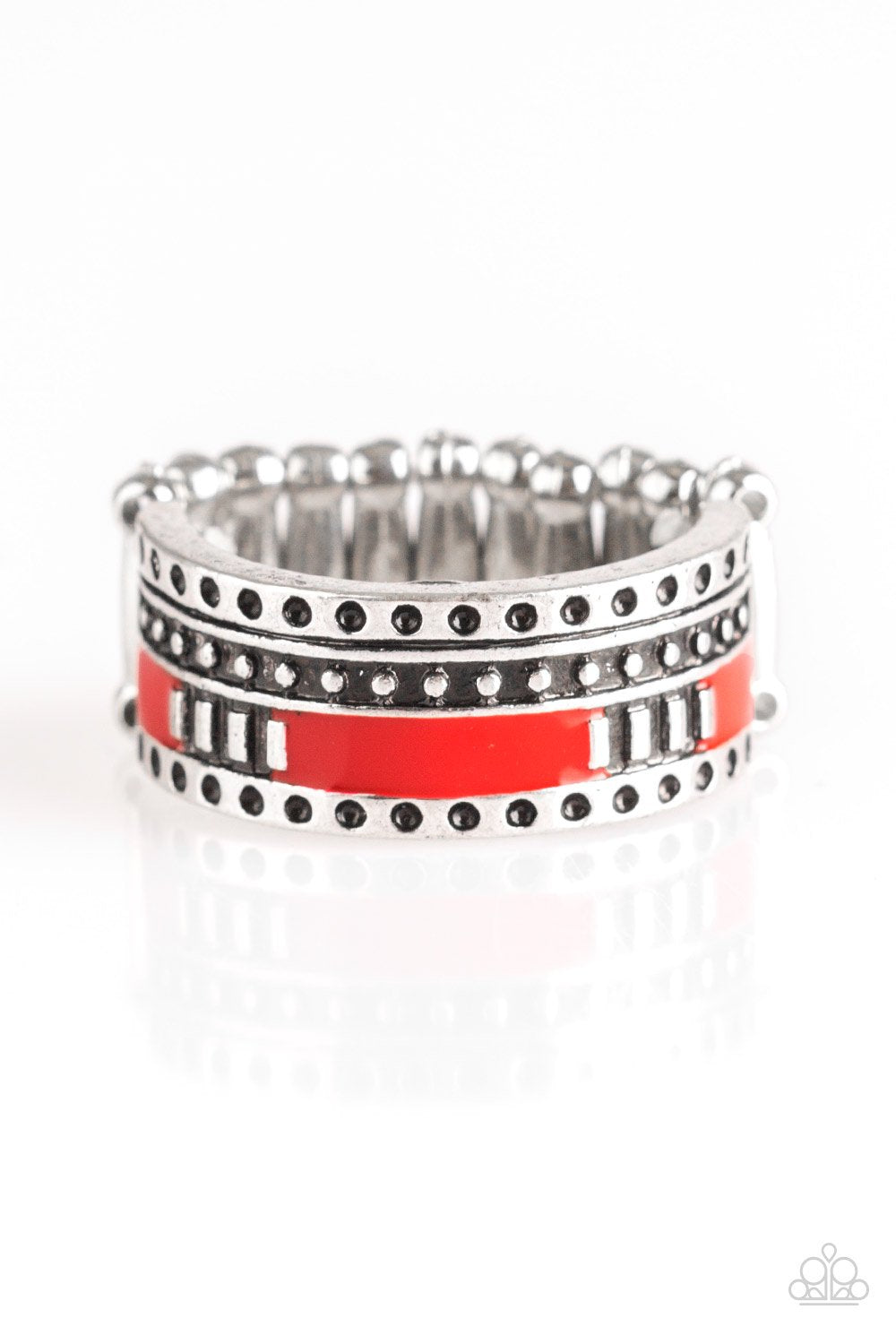 Paparazzi Ring ~ Super Summer - Red