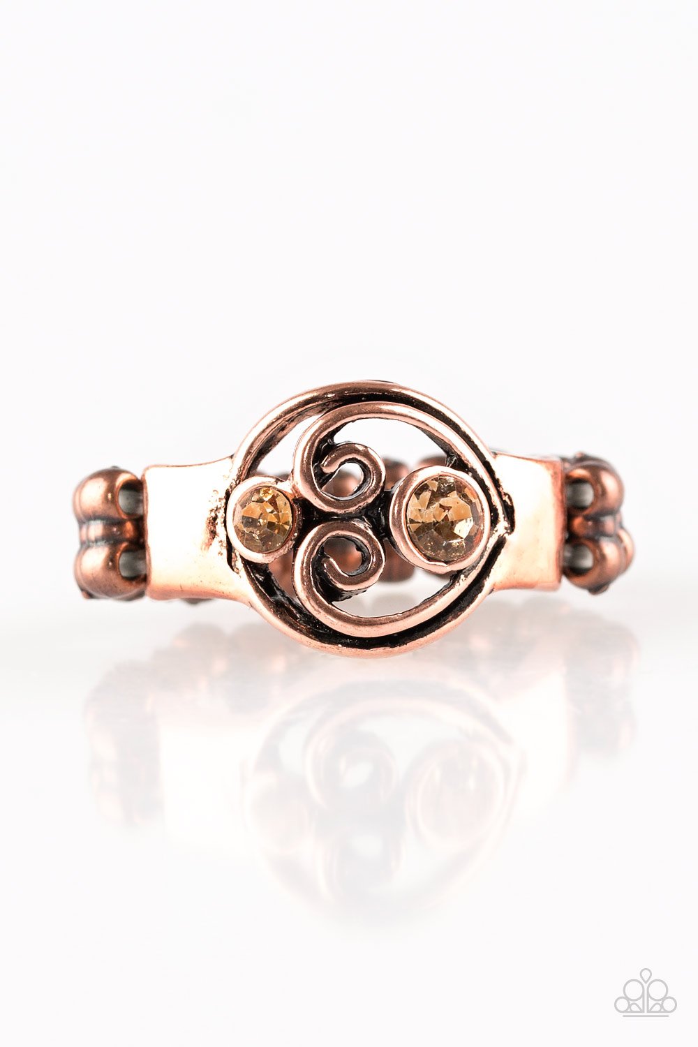 Paparazzi Ring ~ Oceanic Bliss - Copper