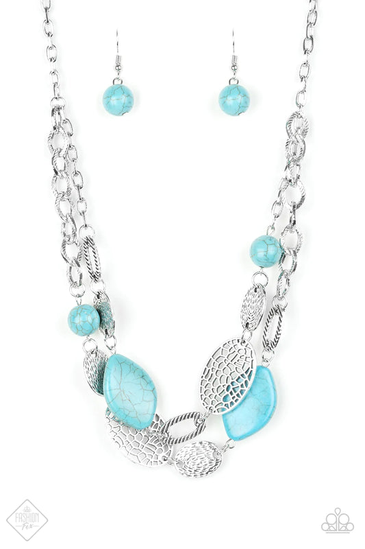 Collar Paparazzi ~ Second Nature - Azul