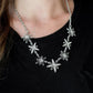 Paparazzi Necklace ~ Decked Out In Daisies - White