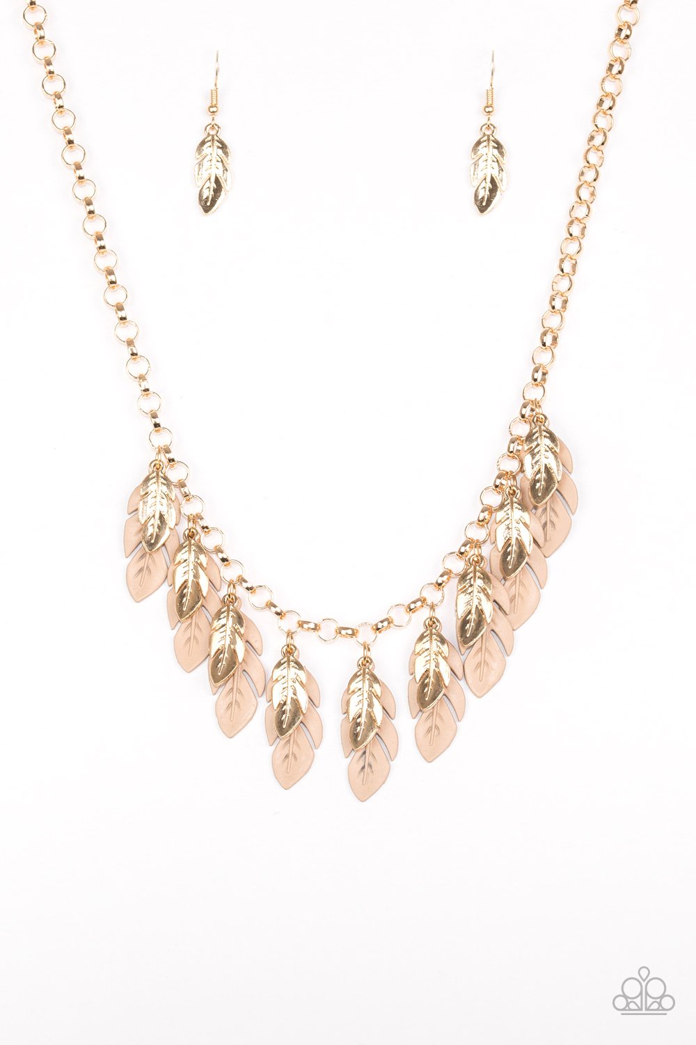 Paparazzi Necklace ~ Rule The Roost - Brown