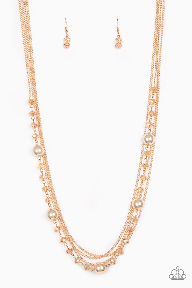 High Standards - Gold - Paparazzi Necklace Image