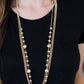 High Standards - Gold - Paparazzi Necklace Image