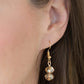 High Standards - Gold - Paparazzi Necklace Image