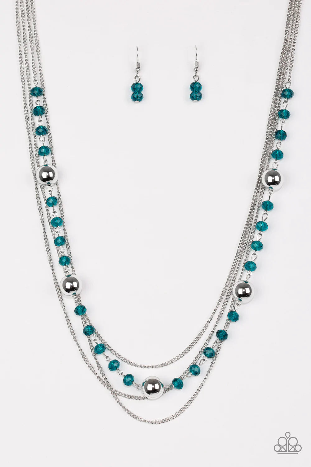 Paparazzi Necklace ~ High Standards - Blue