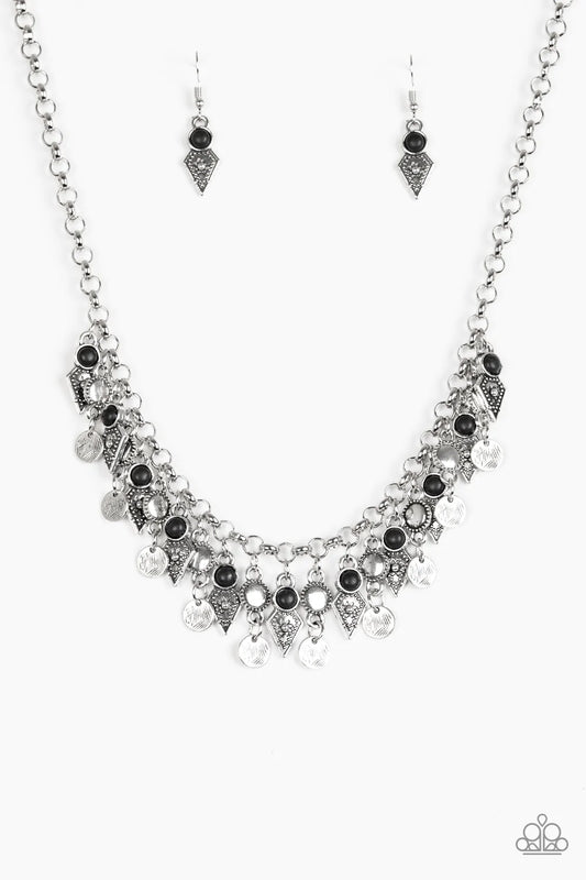 Collar Paparazzi ~ Jurassic Jamboree - Negro