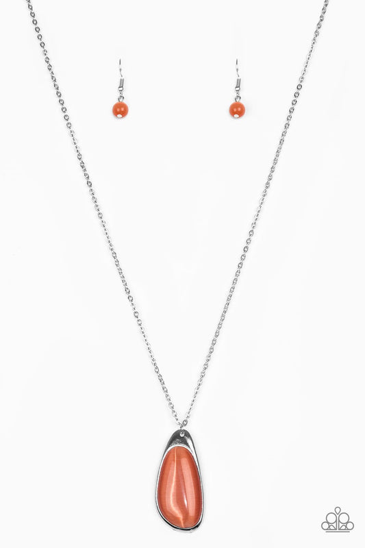 Paparazzi Necklace ~ Magically Modern - Orange