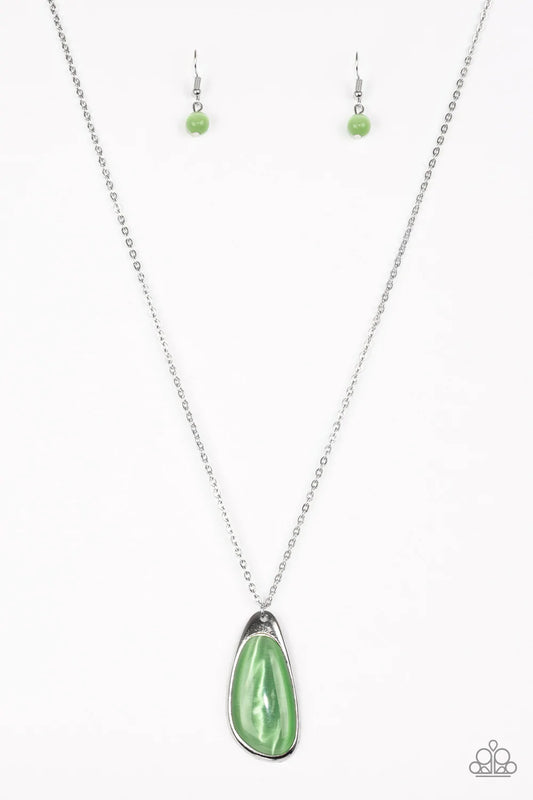 Paparazzi Necklace ~ Magically Modern - Green