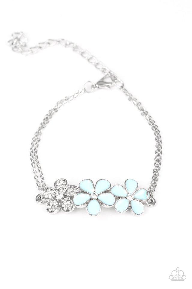 Paparazzi Bracelet ~ Flowering Fiji - Blue