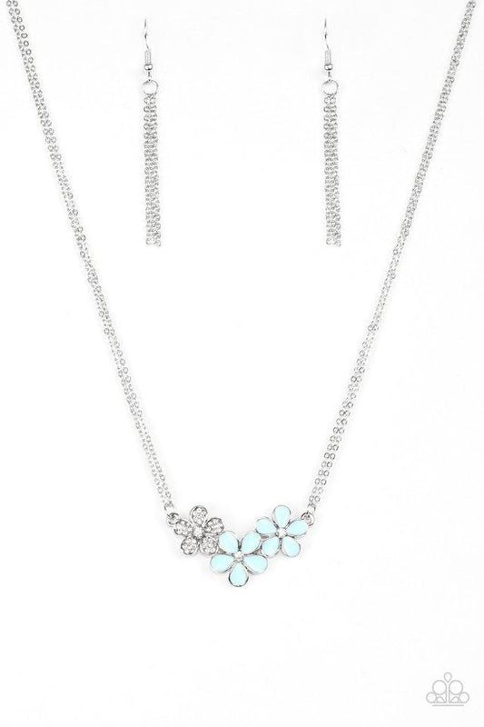 Paparazzi Necklace ~ Hibiscus Haciendas - Blue