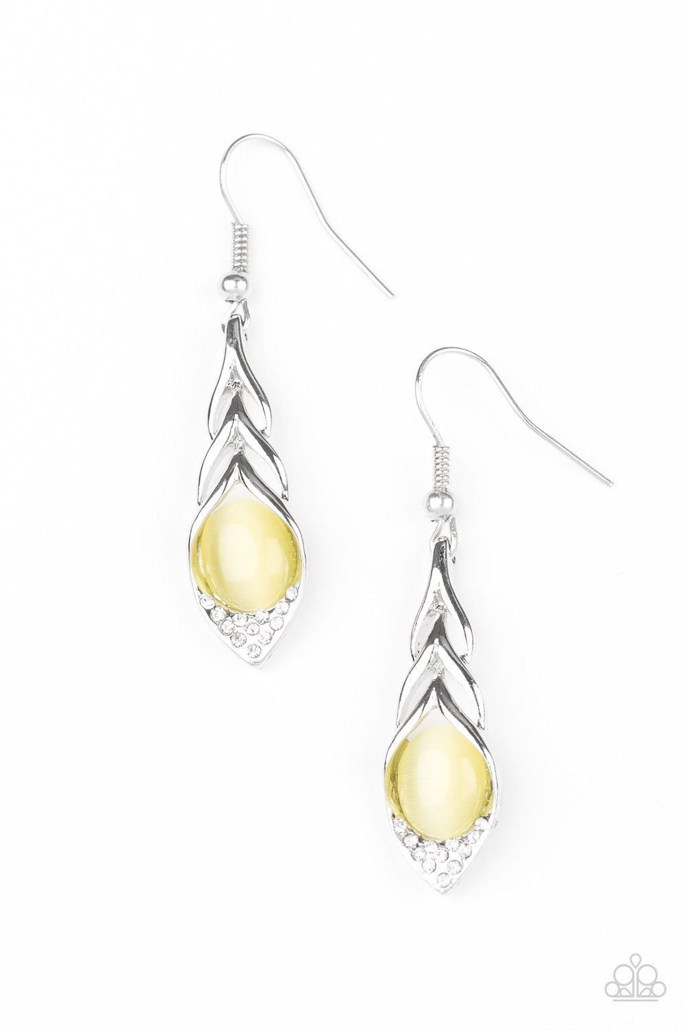 Paparazzi Earring ~ Soaring Shimmer - Yellow