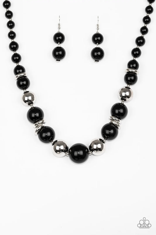 Paparazzi Necklace ~ New York Nightlife - Black