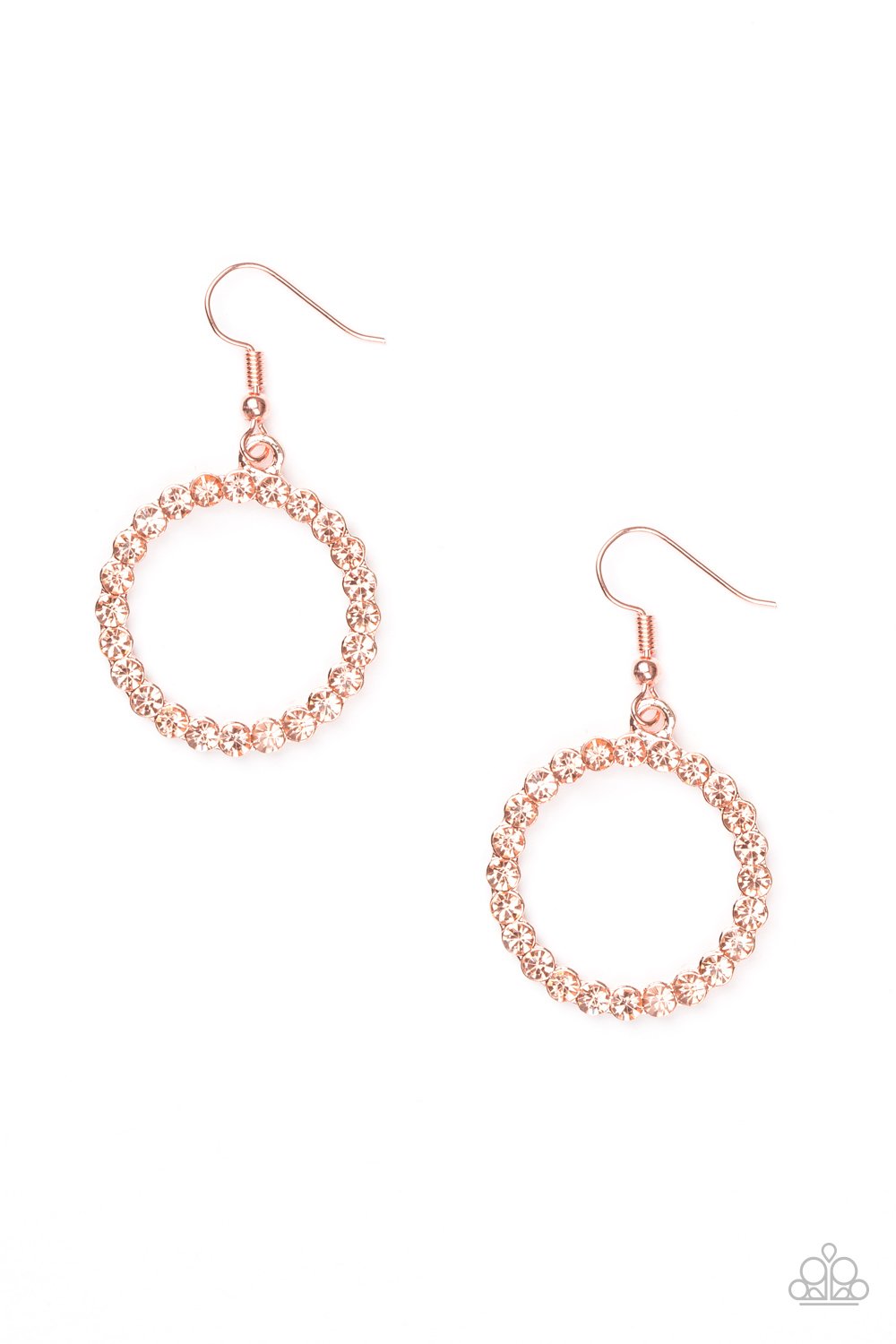 Paparazzi Earring ~ Bubblicious - Copper