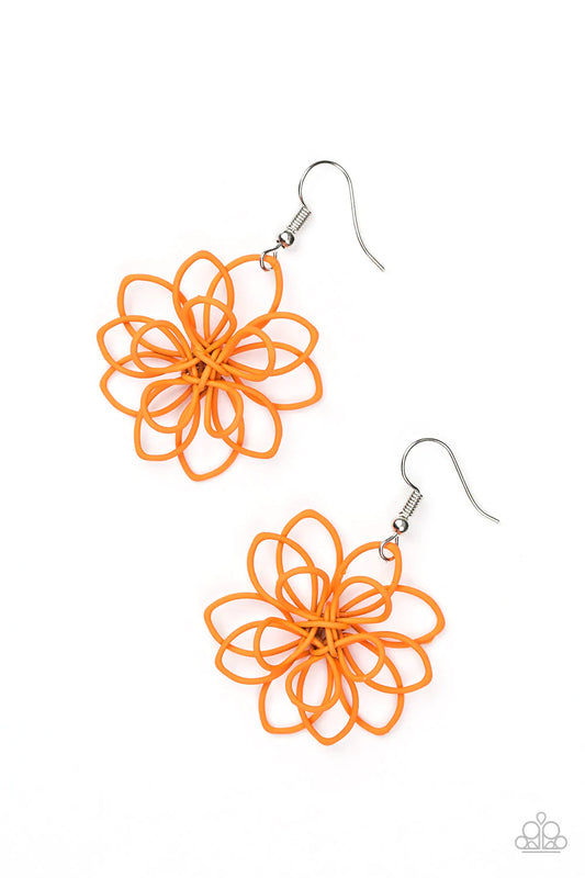 Paparazzi Earring ~ Springtime Serenity - Orange