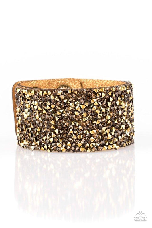 Paparazzi Bracelet ~ More Bang For Your Buck - Brass