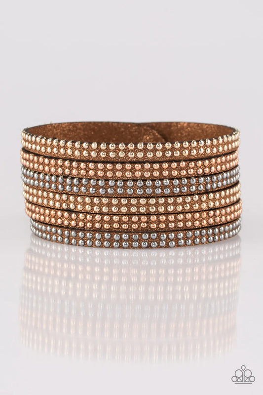 Pulsera Paparazzi ~ Combatir el fuego con fuego - Cobre