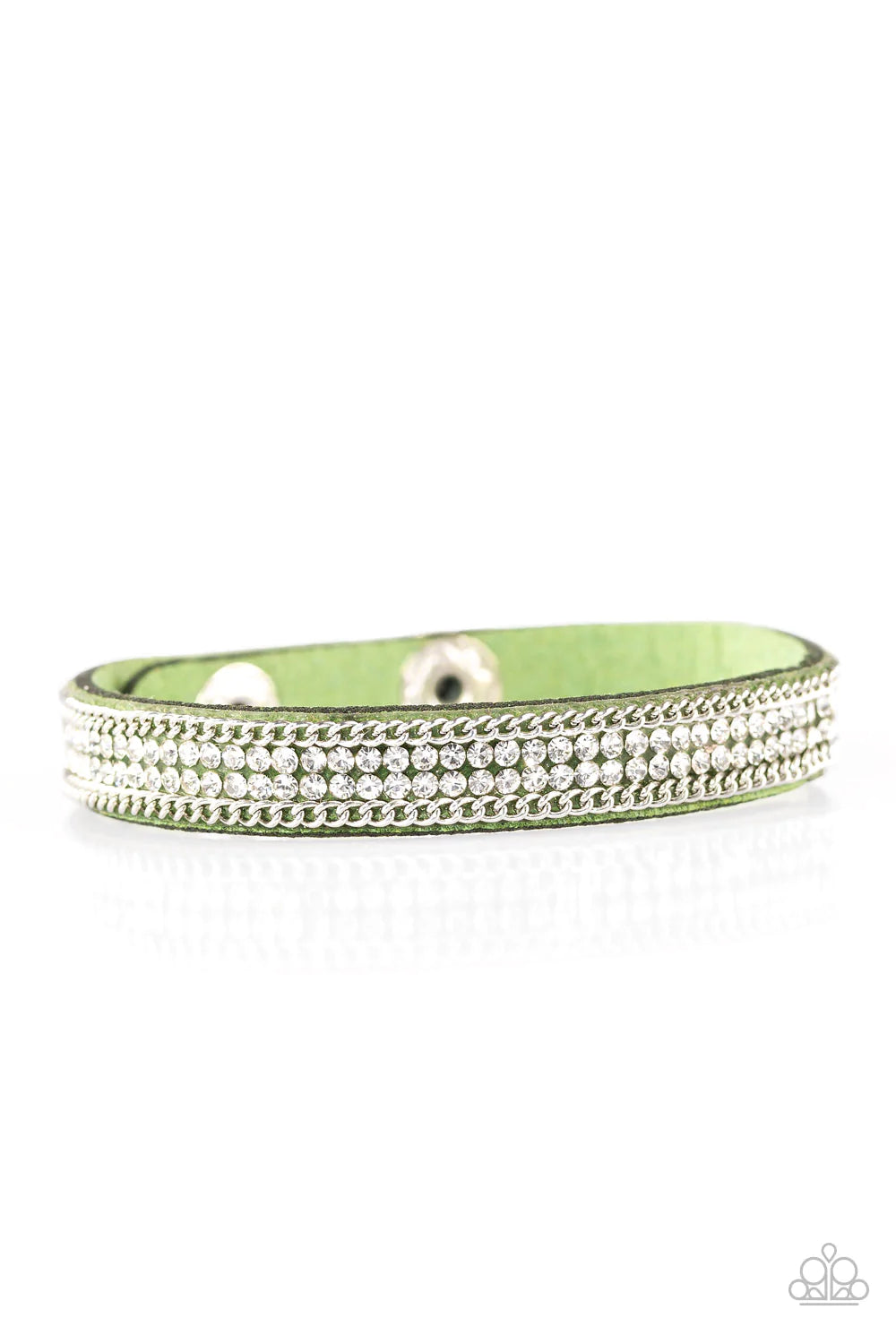 Paparazzi Bracelet ~ Babe Bling - Green