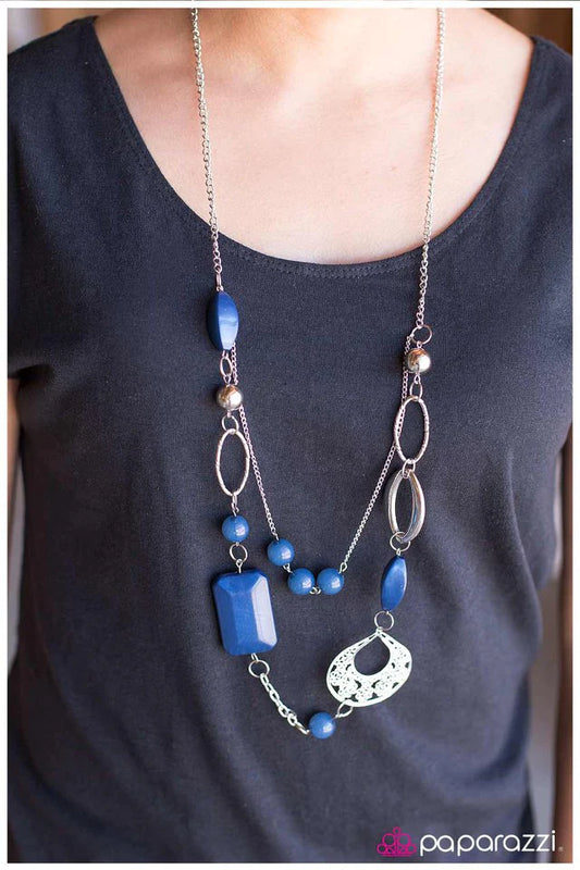Paparazzi Necklace ~ Ever So Sweet - Blue