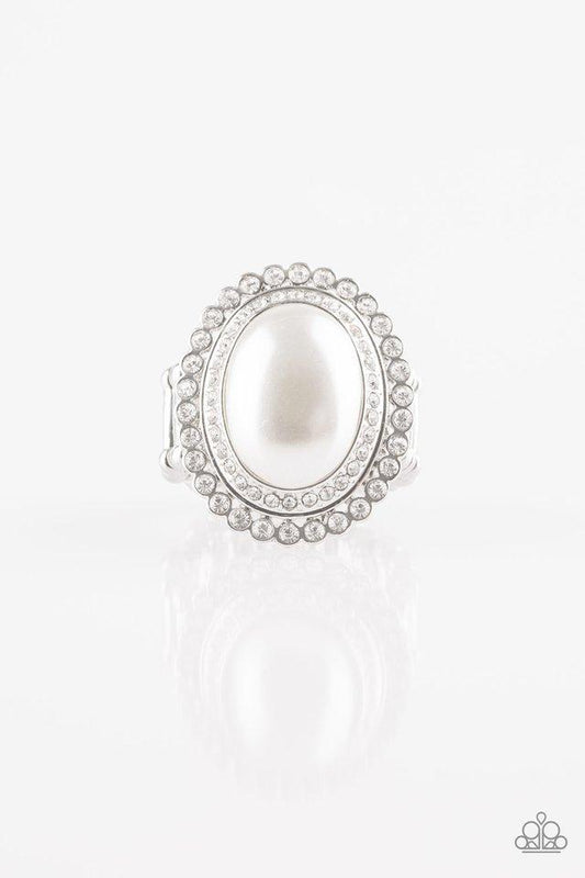 Paparazzi Ring ~ Opulently Olympian - White