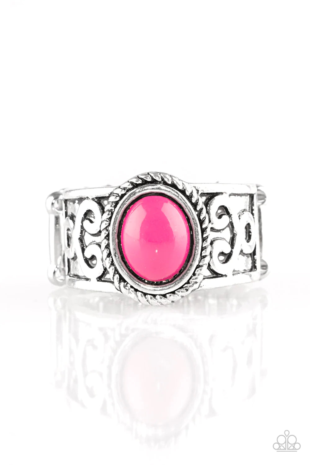 Anillo Paparazzi ~ Totally Tidal - Rosa