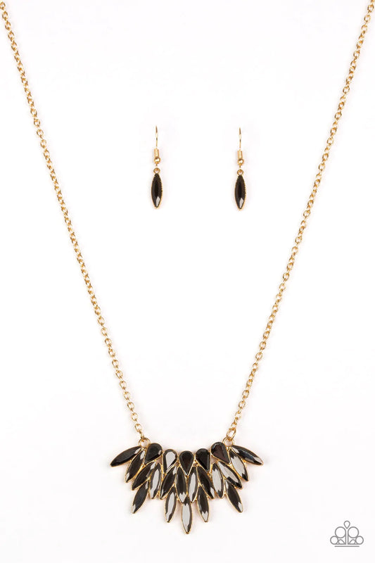 Paparazzi Necklace ~ Crowning Moment - Gold