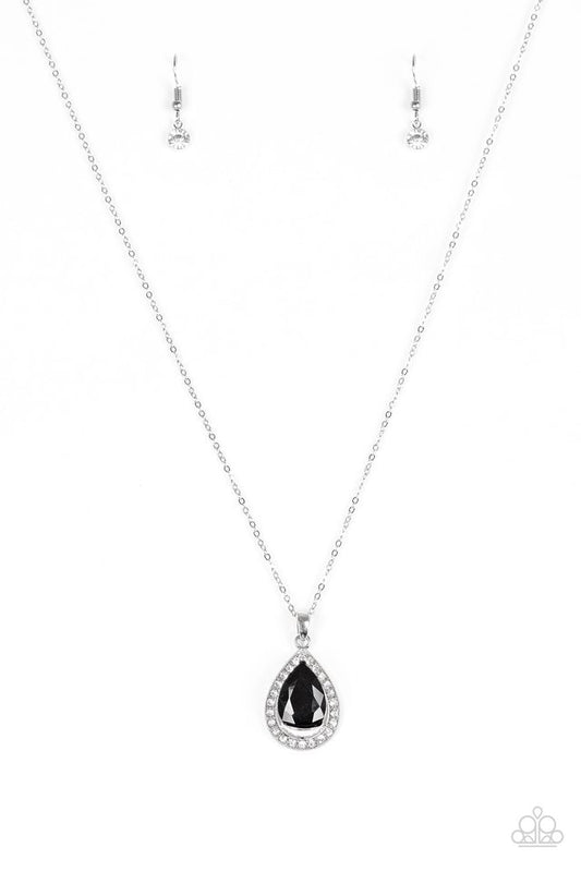 Because Im Queen - Black - Paparazzi Necklace Image