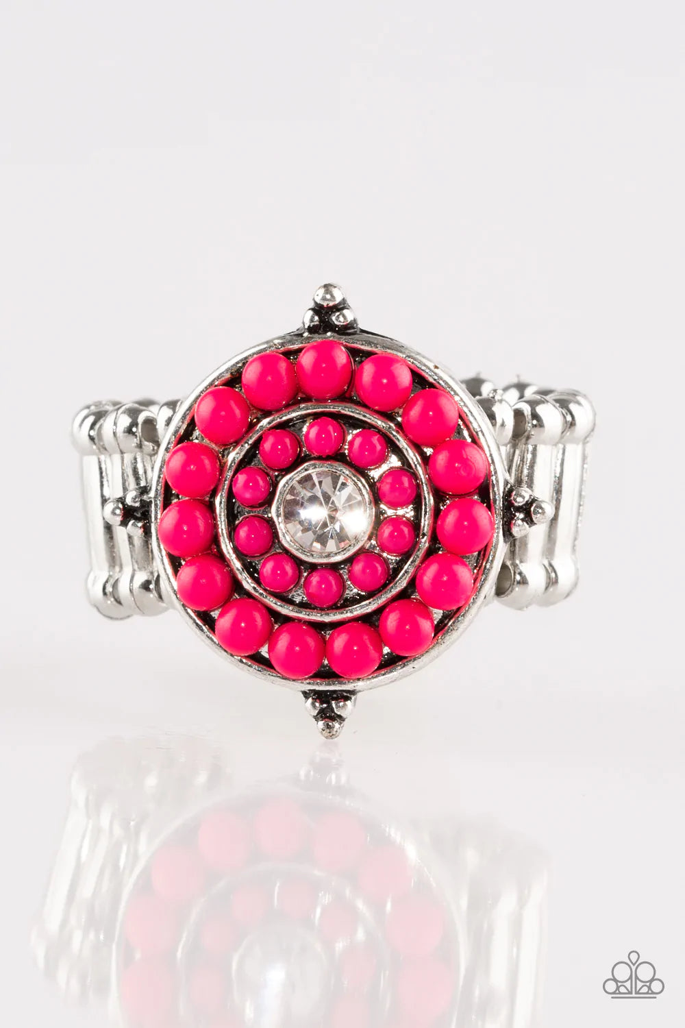 Paparazzi Ring ~ High-Tide Pool Party - Pink