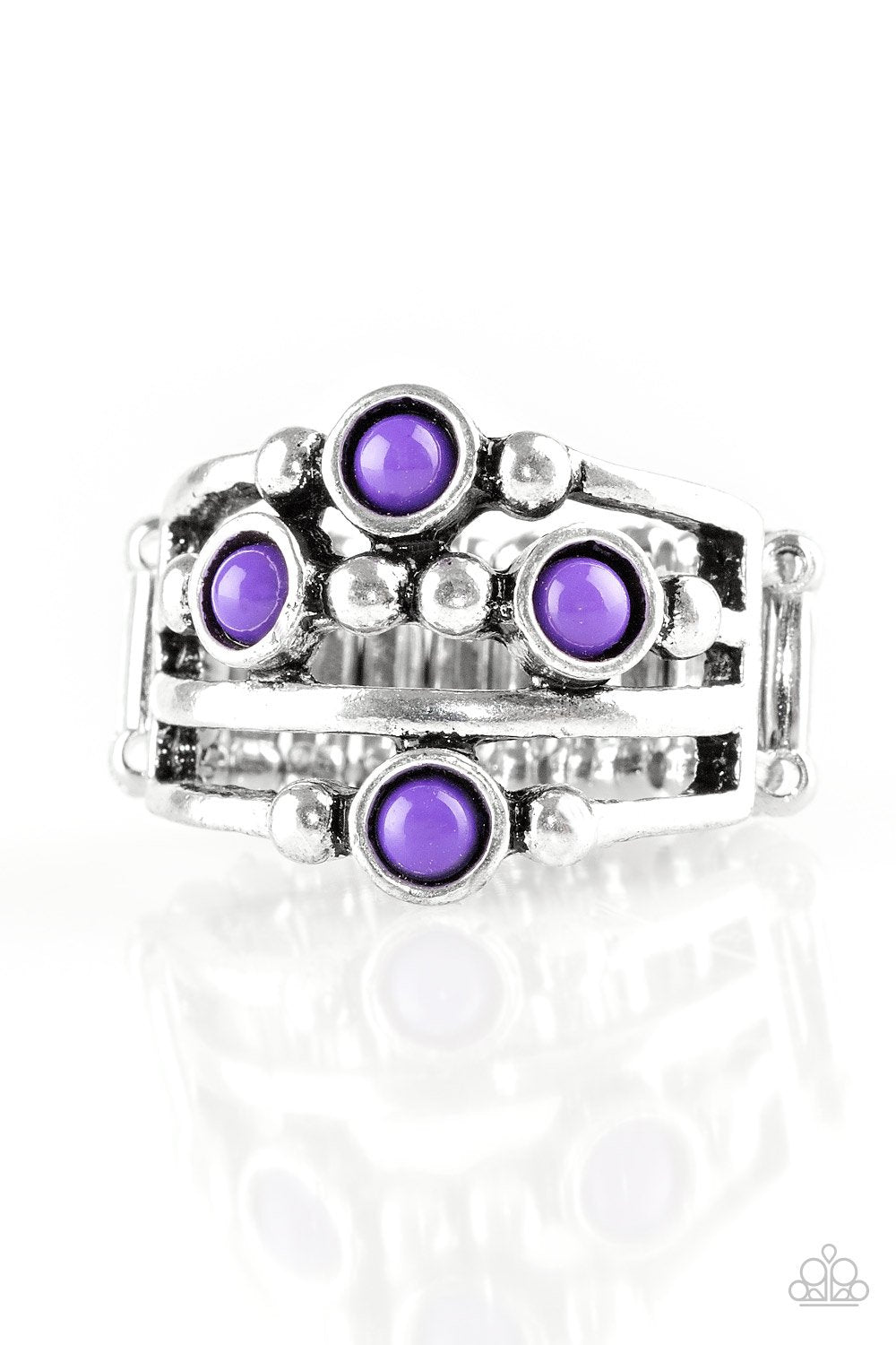 Paparazzi Ring ~ Beach House Party - Purple