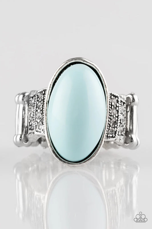 Paparazzi Ring ~ BEAD-To-Know Basis - Blue