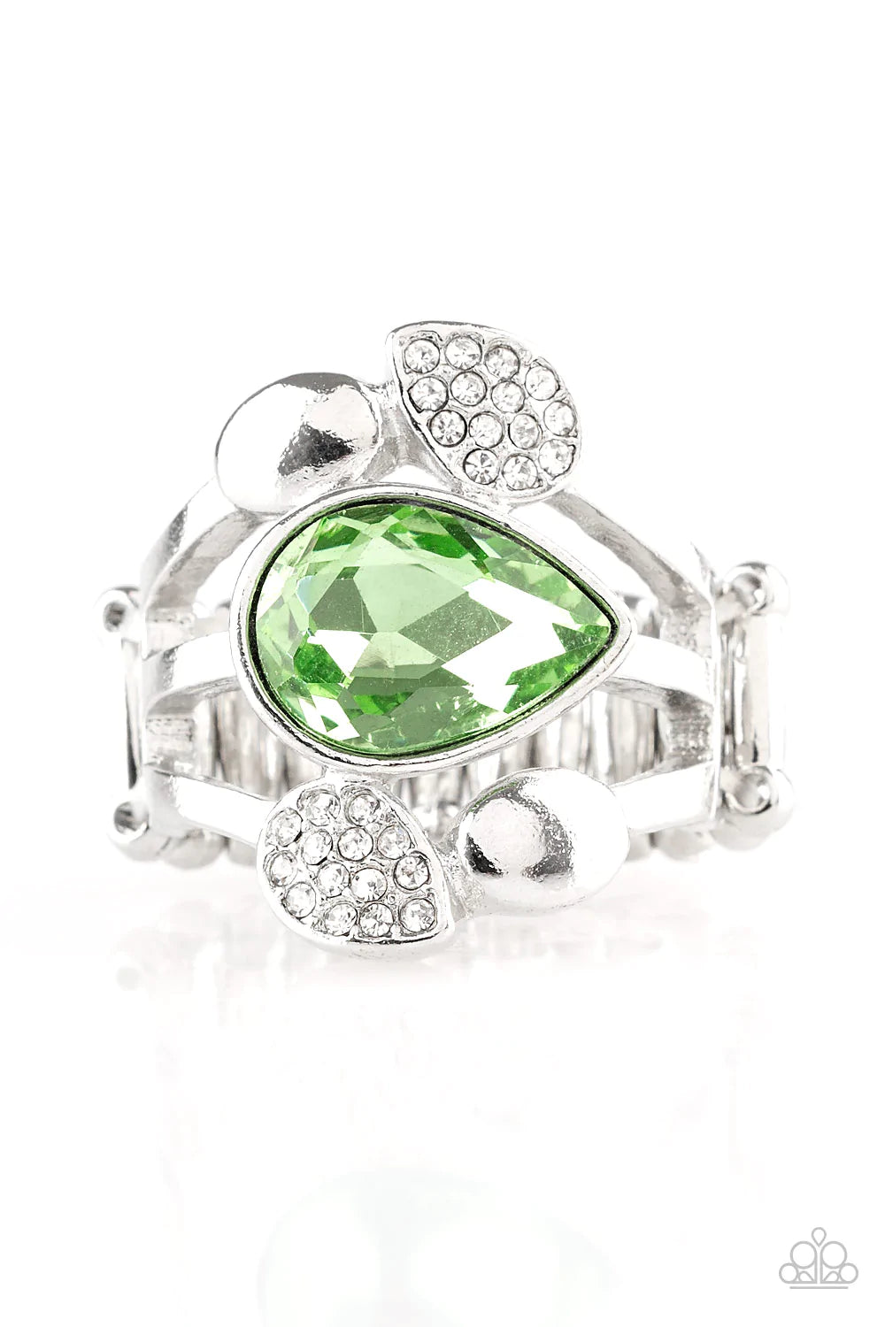 Anillo Paparazzi ~ Regal Reign - Verde