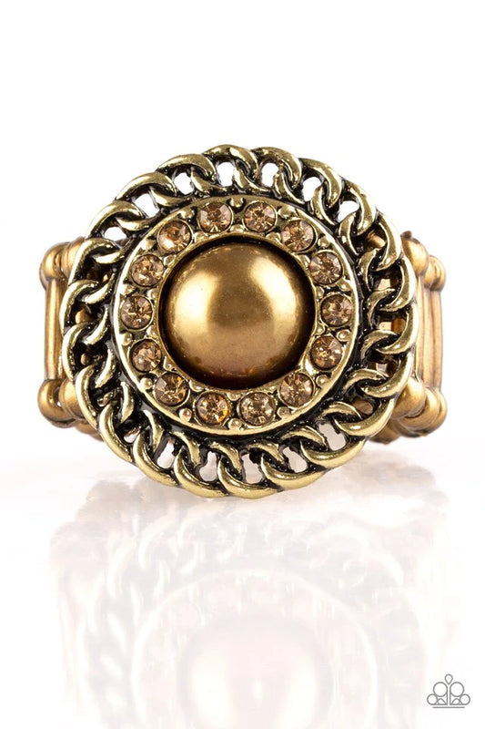 Paparazzi Ring ~ Big City Attitude - Brass