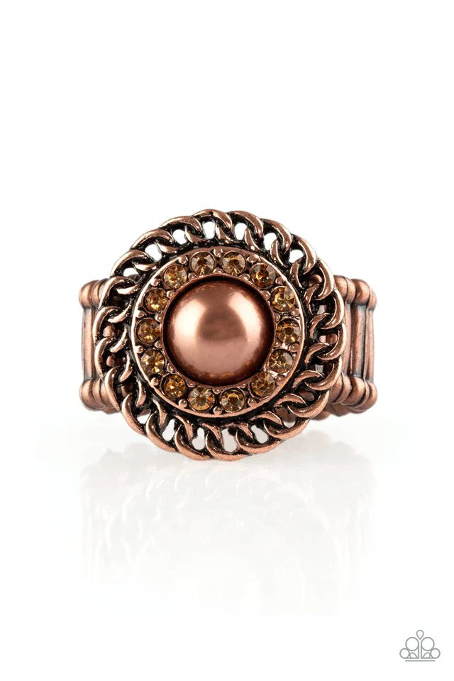 Paparazzi Ring ~ Big City Attitude - Copper