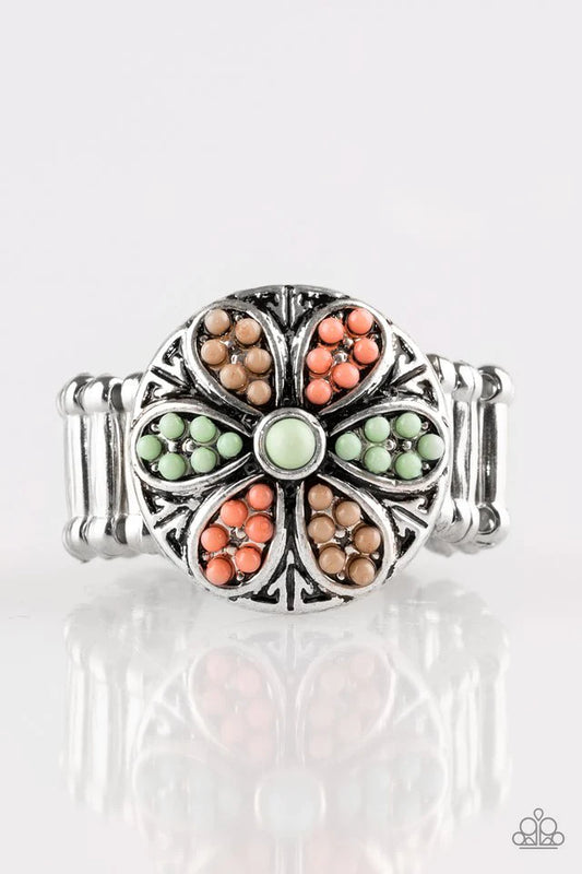 Paparazzi Ring ~ Summer Sandcastles - Green