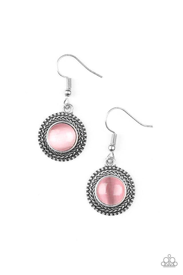 Paparazzi Earring ~ Time To GLOW Up! - Pink