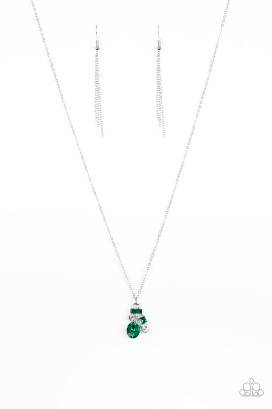 Paparazzi Necklace ~ Time To Be Timeless - Green