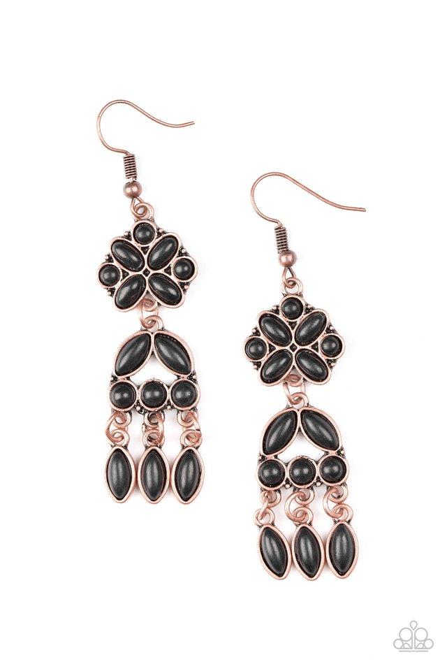 Paparazzi Earring ~ Which Way West - Copper