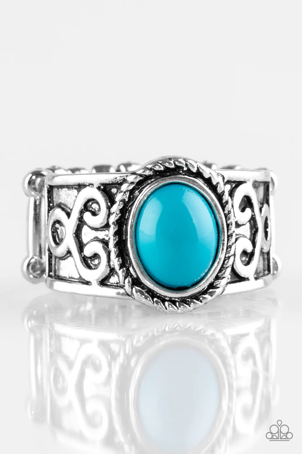 Anillo Paparazzi ~ Totally Tidal - Azul