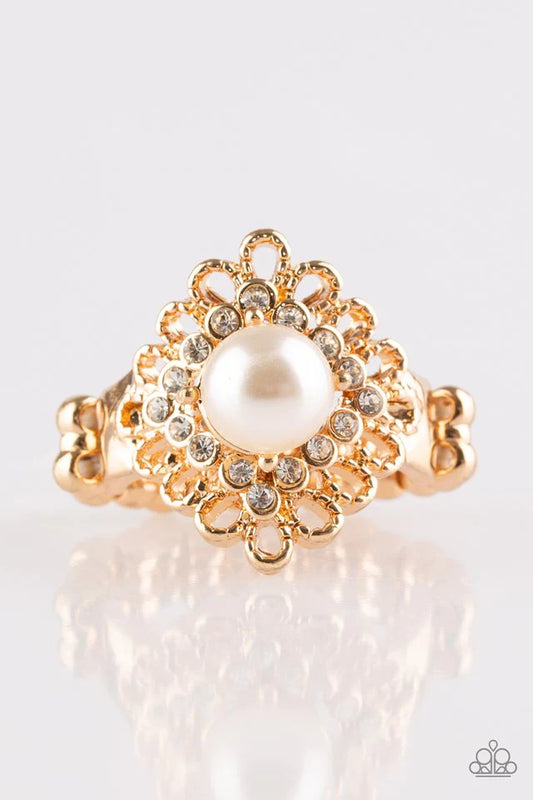 Anillo Paparazzi ~ Perfeccionista perfecto - Oro