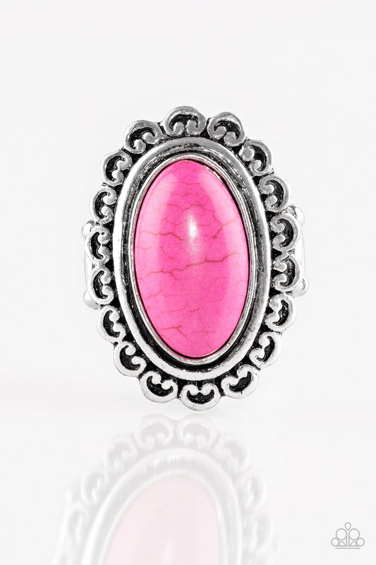 Anillo Paparazzi ~ Madly Nomad - Rosa