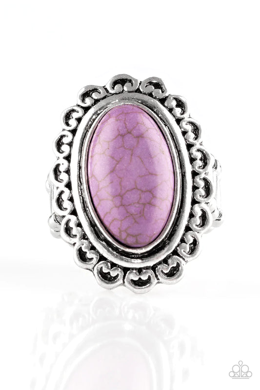 Paparazzi Ring ~ Madly Nomad - Purple