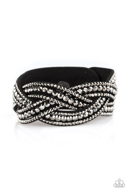 Bring On The Bling - Black - Paparazzi Bracelet Image