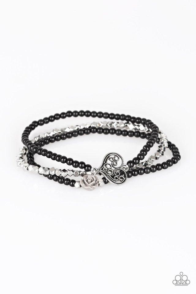 Paparazzi Bracelet ~ Lovers Loot - Black