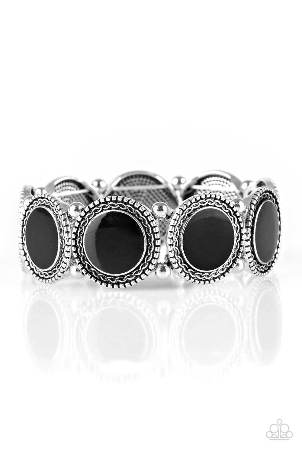 Pulsera Paparazzi ~ Girls Getaway - Negro